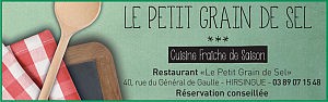 Le Petit Grain de Sel à Hirsingue